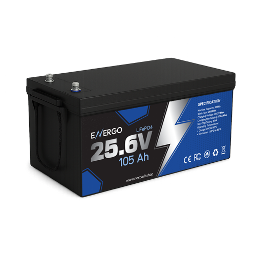 ENERGO 24V 105Ah LiFePO4 Battery