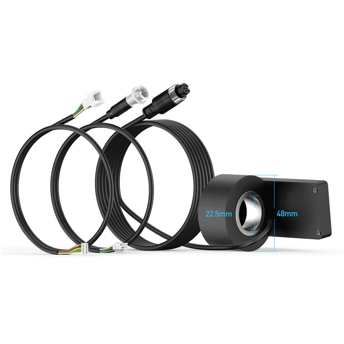 JK 2.5" LCD | Lithium battery color Display ( round shape) thumbnail 2